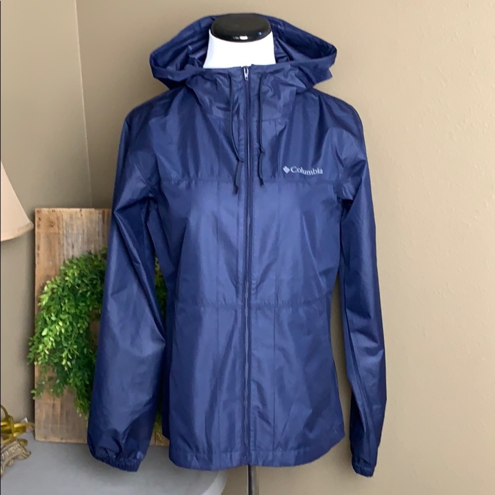 Columbia Omni-heat Women’s XS Blue Windbreaker